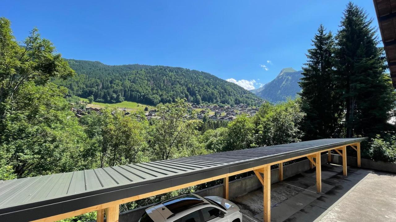 Morzine : Bel Appartement A 5 Mn Du Telepherique エクステリア 写真